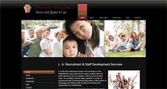Desktop Screenshot of larecruitment.org